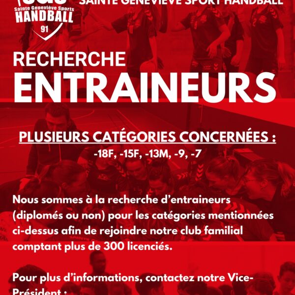 RECHERCHE DE COACHS